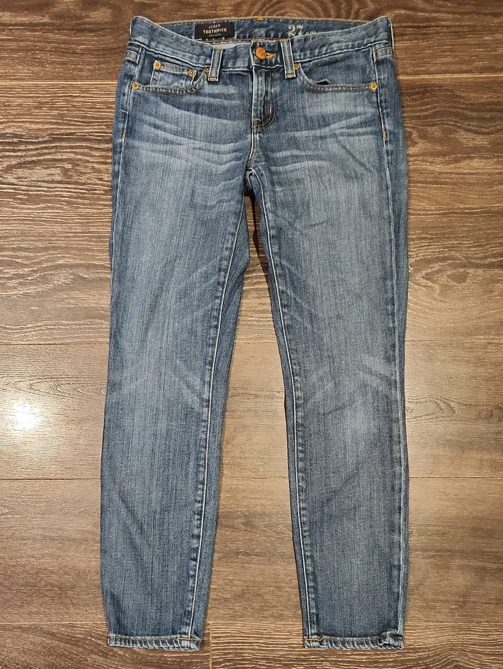❤️ J CREW TOOTHPICK SKINNY JEANS, 4A (27 ANKLE)